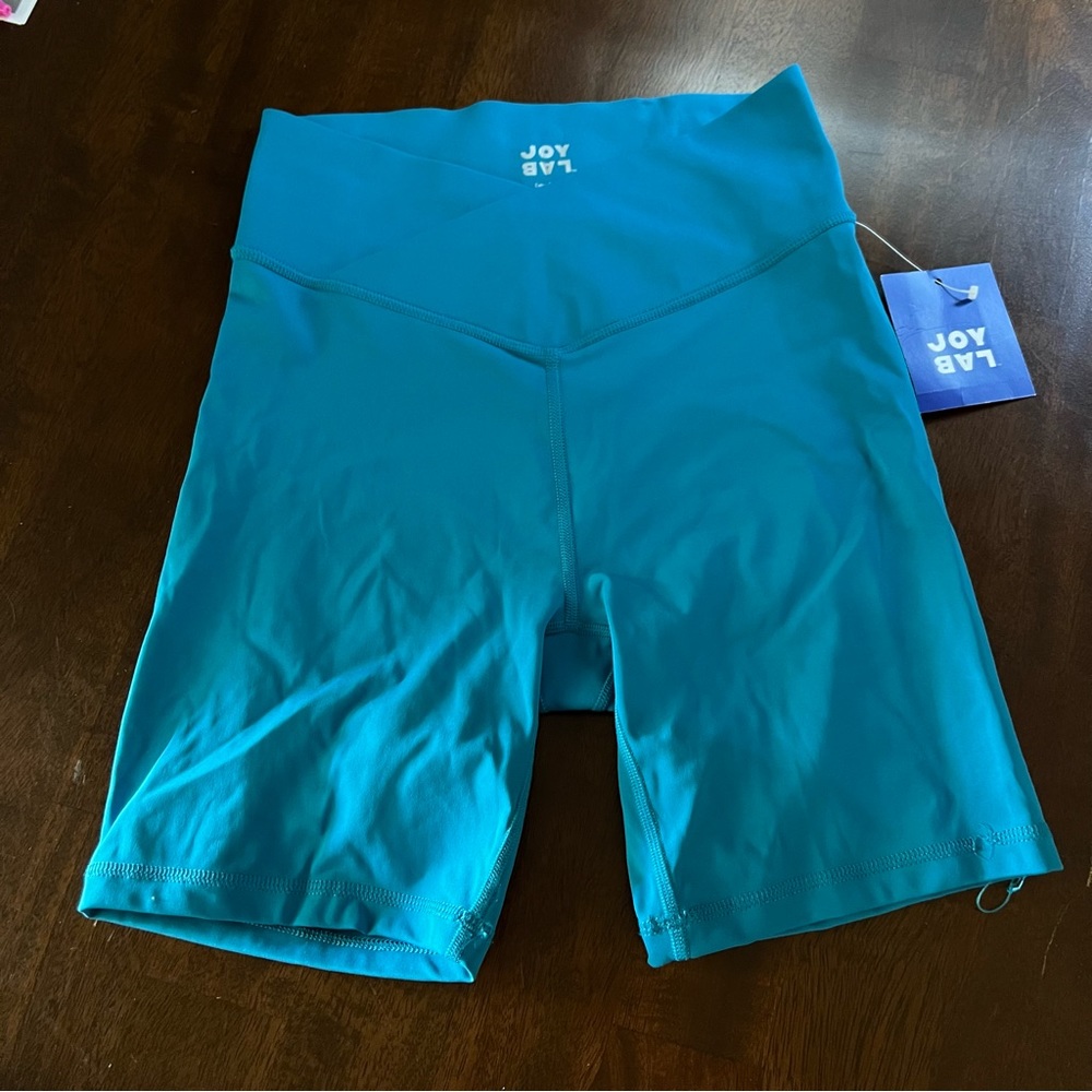 💜 2 for $12 - V cut joylab shorts, new with tags, size xs, blue